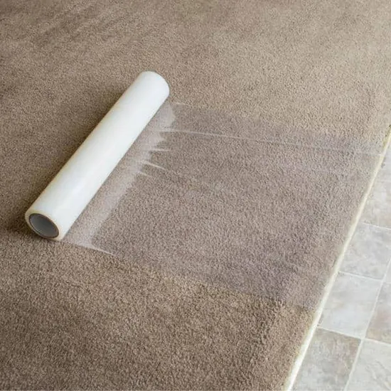 Imballaggio adesivo trasparente di alta qualità che soffia a buon mercato LLDPE Scracthes Proteggi il materiale Polietilene Plastica Lastra di pietra Pellicola protettiva in alluminio PE Stampa